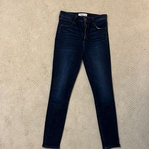 Abercrombie High Rise Super Skinny Jeans
